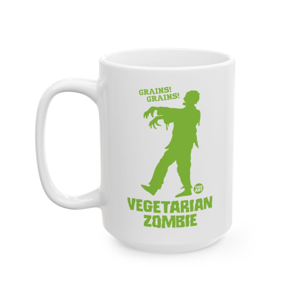 Vegetarian Zombie Grains Gag Gift Mug Product