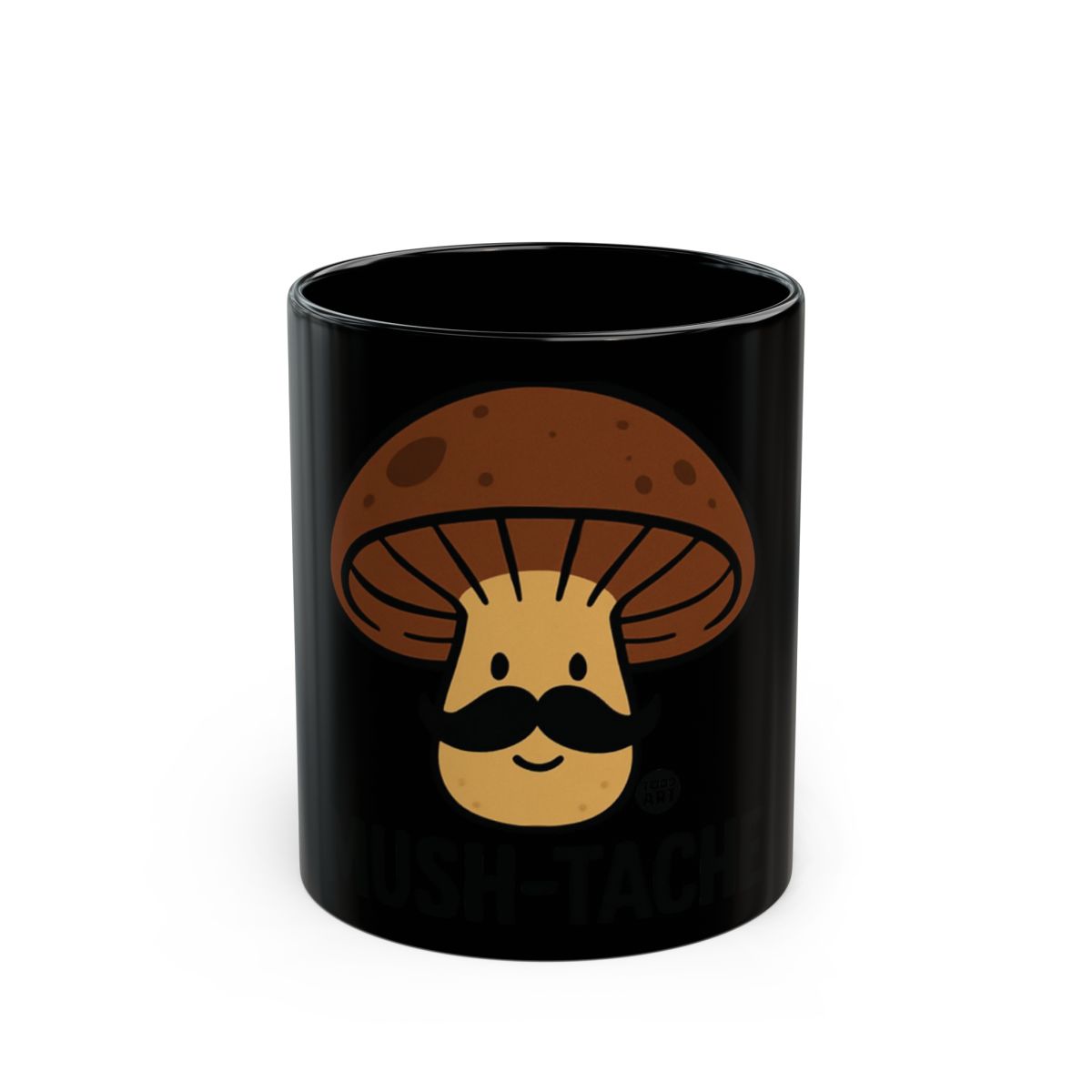 Mush-Tache Mushroom Character Coffee Mug