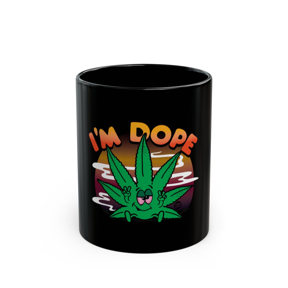 I'm Dope Funny Design Colorful Art Coffee Mug