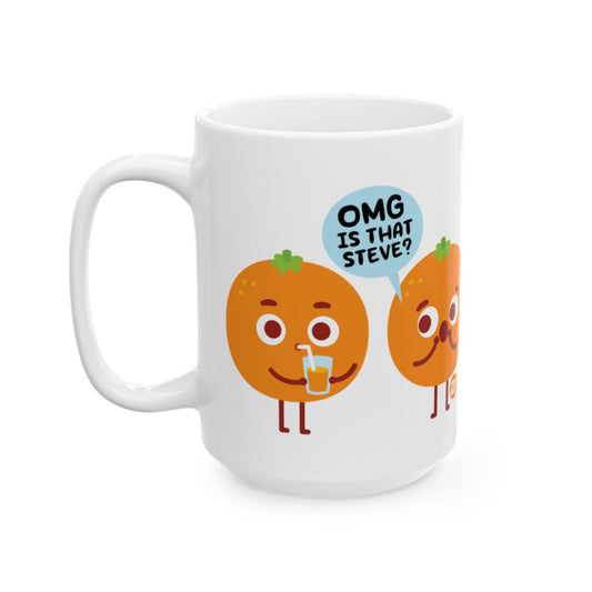 Funny Orange Characters OMG Is That Steve Mug