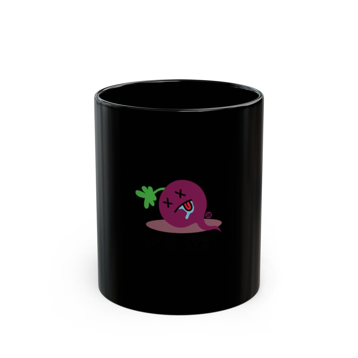 Fun and Unique Black Beanie with Adorable Design