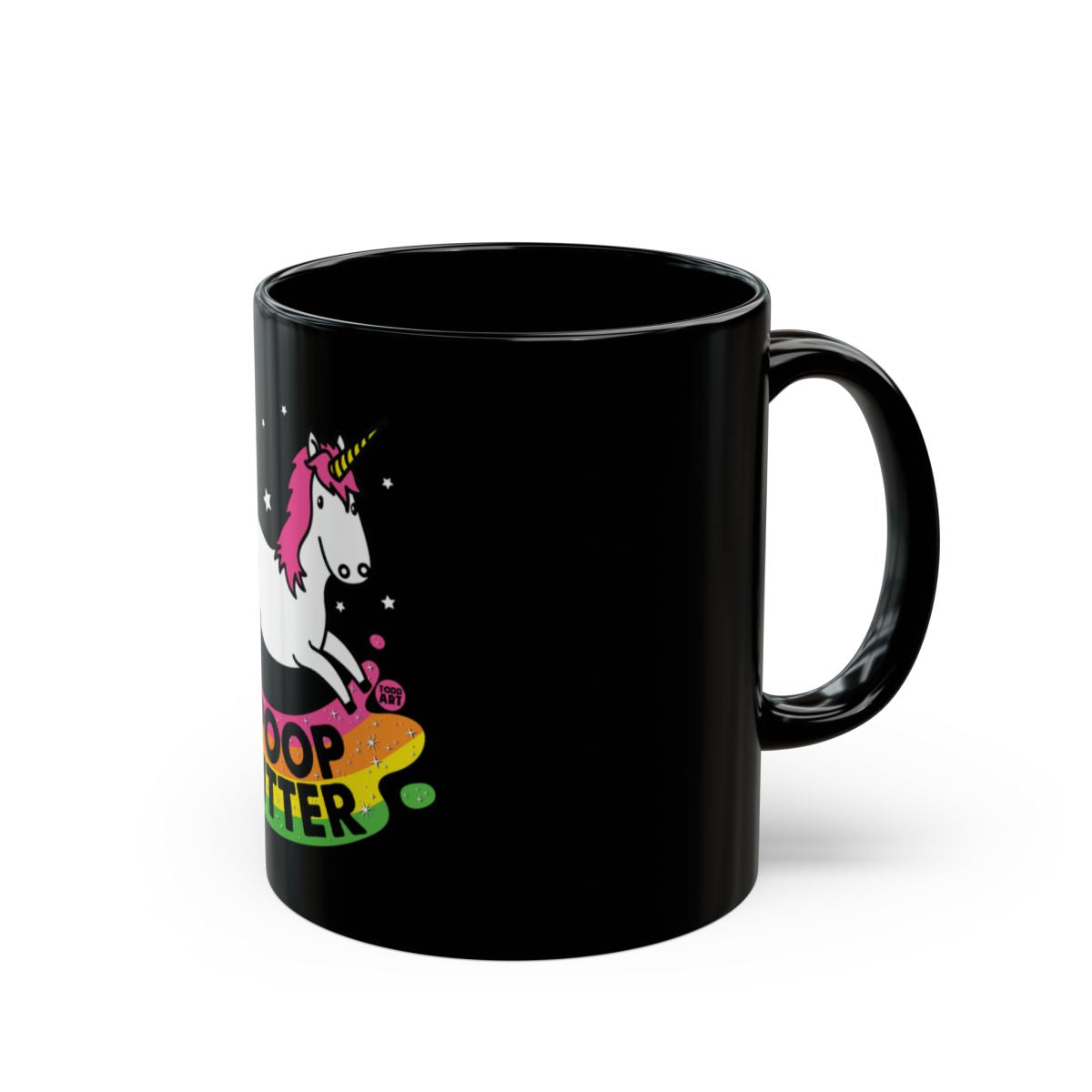 Funny Poop Emitter Unicorn Colorful Design Mug