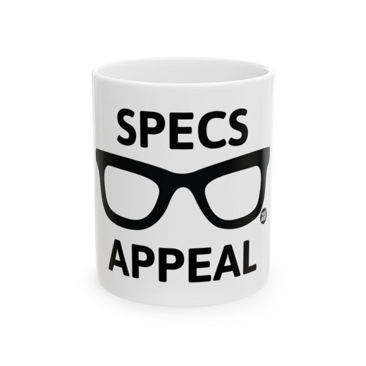 Specs Appeal Glasses-Themed White Mug