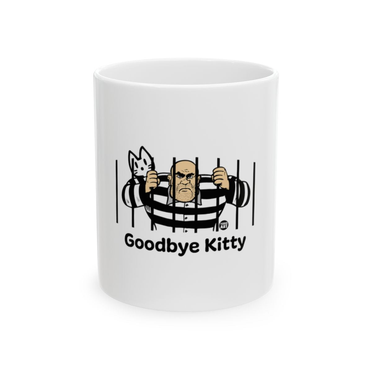 Goodbye Kitty Funny Novelty Coffee Mug