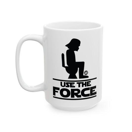 Use the Force with Silhouette Design Mug