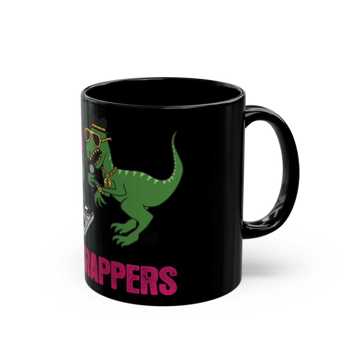 Cool Dinosaur Mug with Hip Hop Theme Design