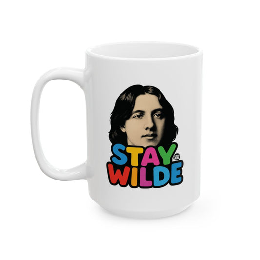 Stay Wilde Colorful Graphic Design Mug