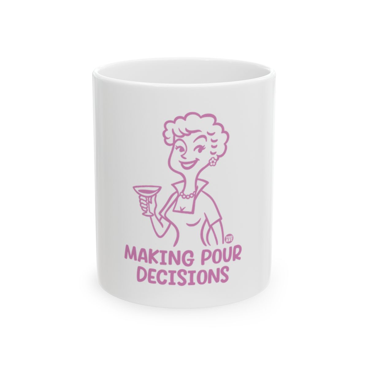 Making Pour Decisions Graphic Mug Product