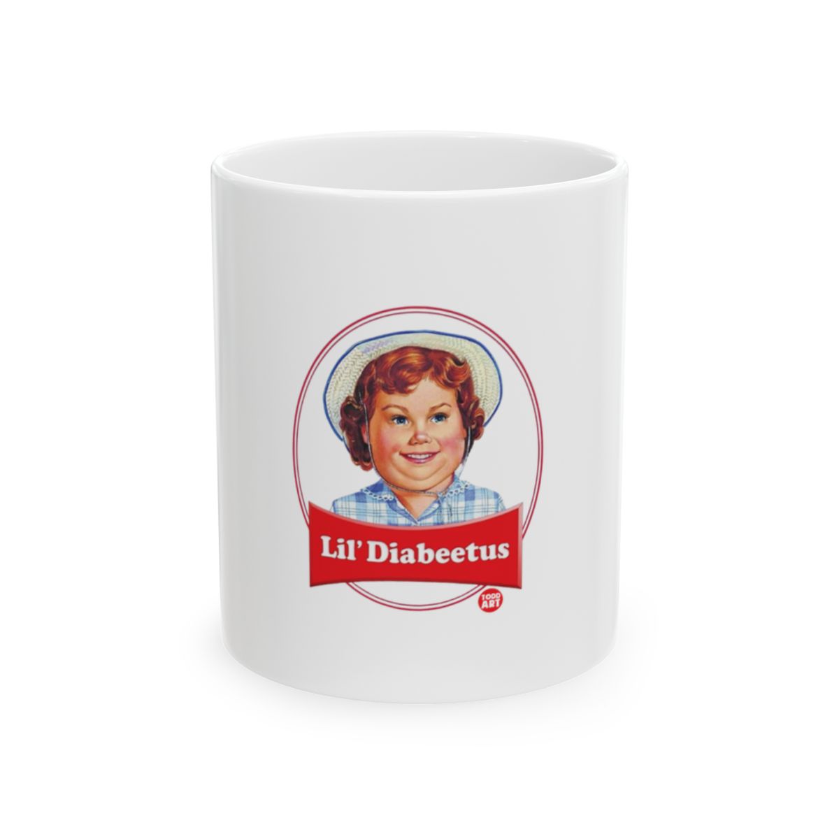 Funny Lil' Diabeetus Graphic Coffee Mug Gift