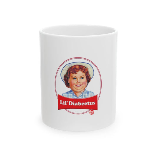 Funny Lil' Diabeetus Graphic Coffee Mug Gift