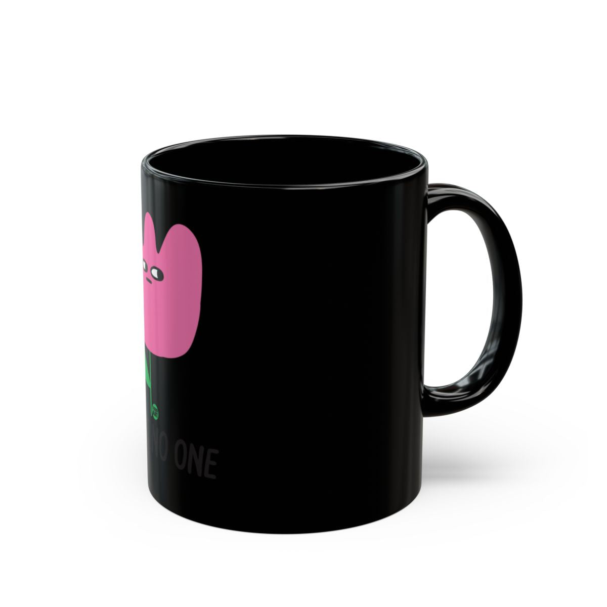Cute Pink Heart Character Design Coffee Mug