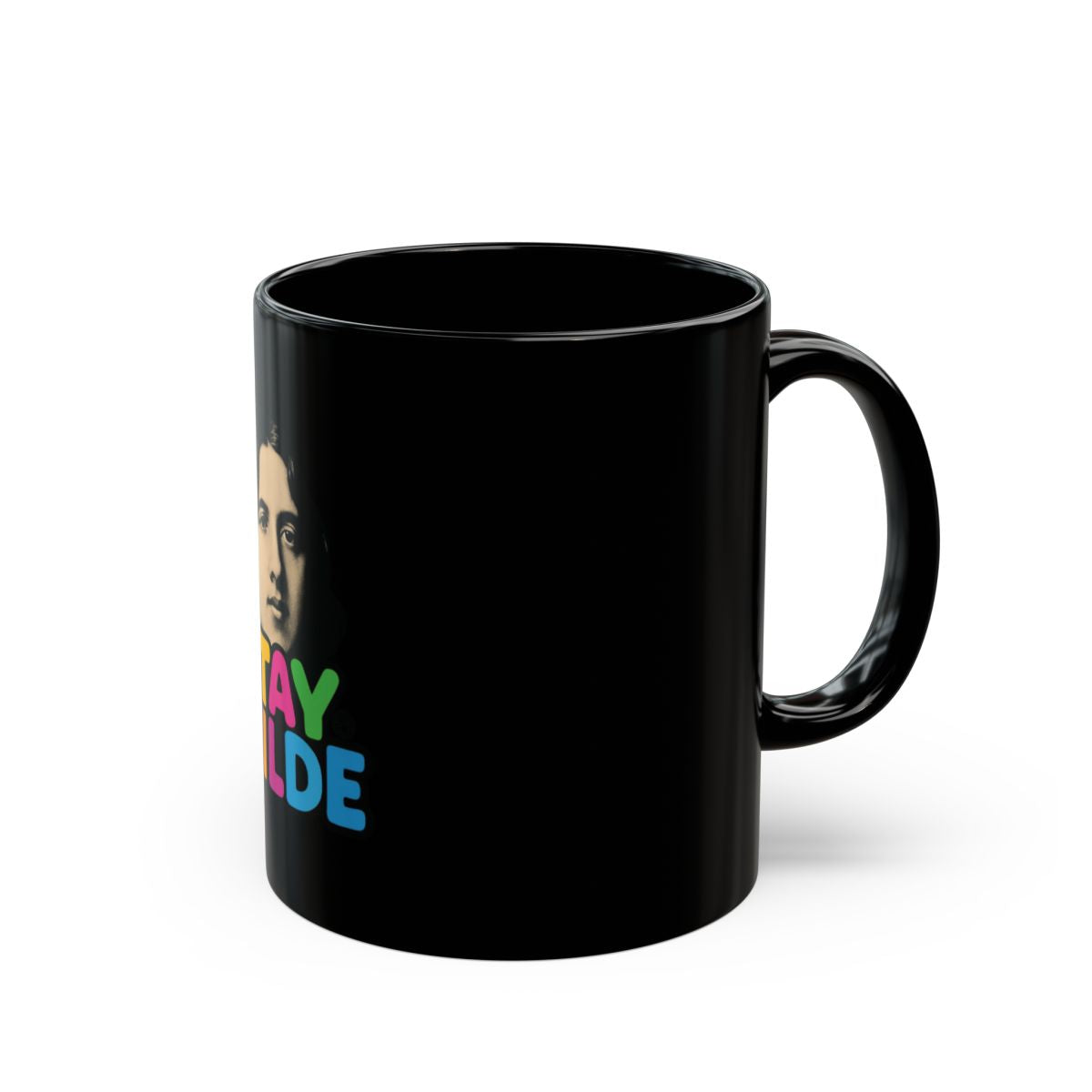 Stay Wilde Colorful Typography Mug product