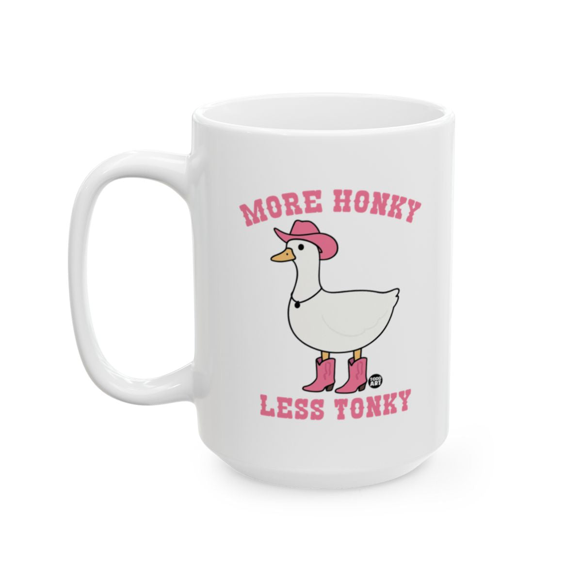 More Honky Less Tonky Funny Duck Mug Product