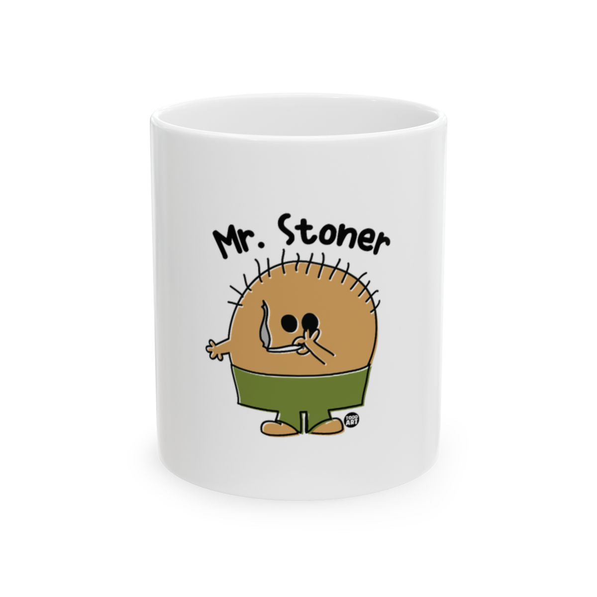 Mr. Stoner Cartoon Character Design Mug