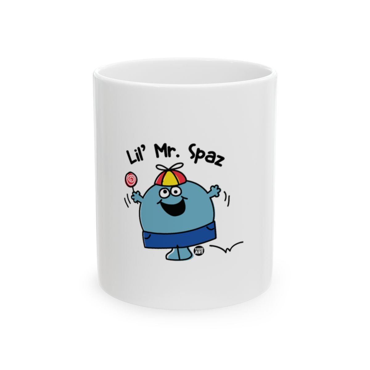 Lil' Mr. Spaz Cartoon Character Mug
