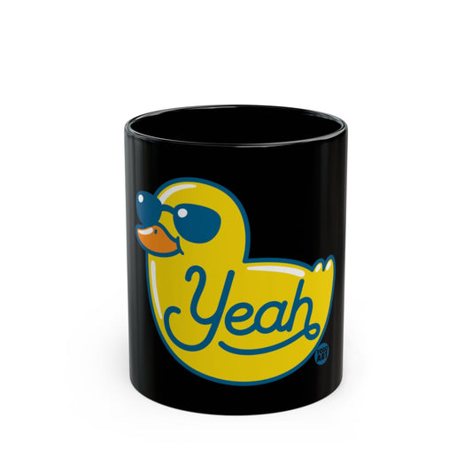Yeah Duck with Sunglasses Design Coffee Mug