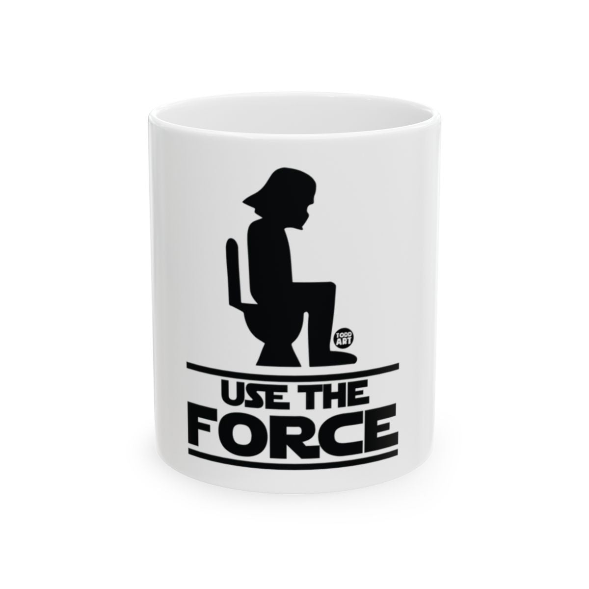 Use The Force Funny Darth Vader Mug