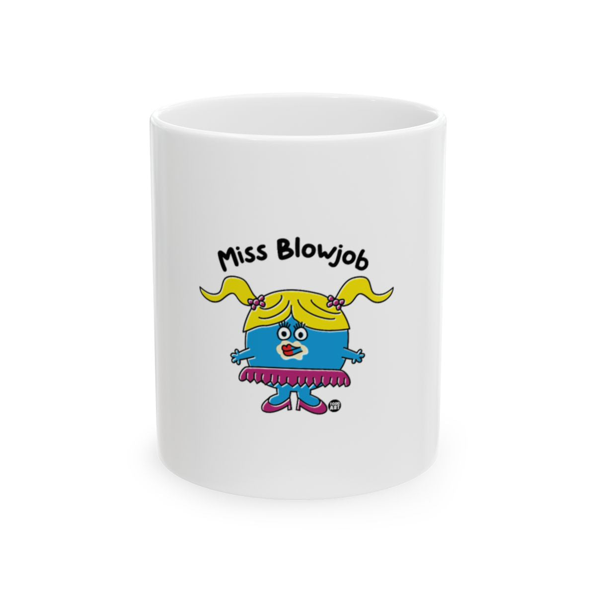 Miss Blowjob Fun Character Mug for Unique Gifting