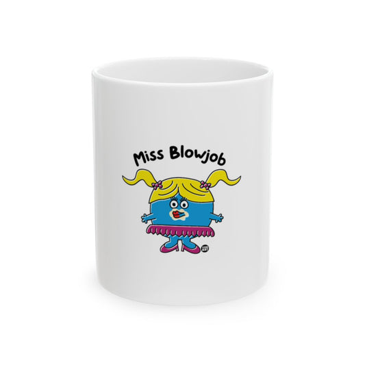 Miss Blowjob Fun Character Mug for Unique Gifting