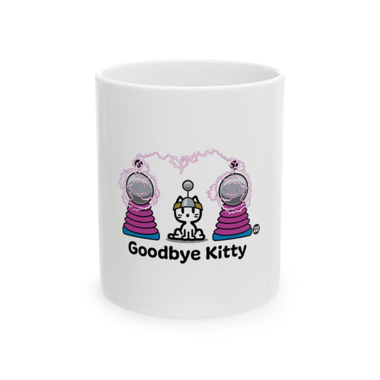 Goodbye Kitty Cute Cat Coffee Mug for Every Cat Lover