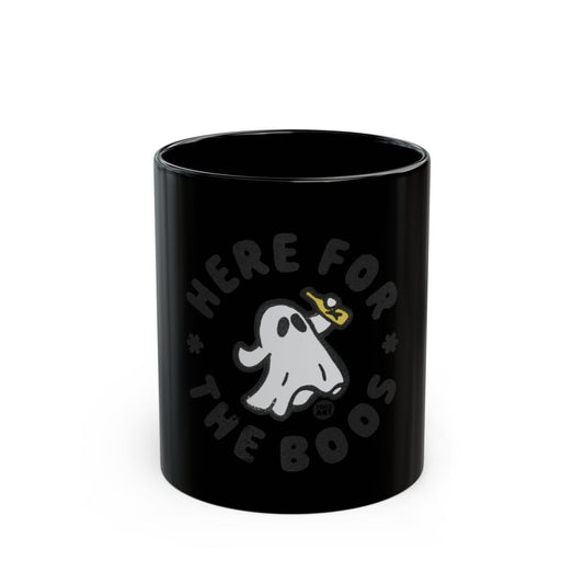 Here For The Boos Halloween Ghost Mug Fun Design