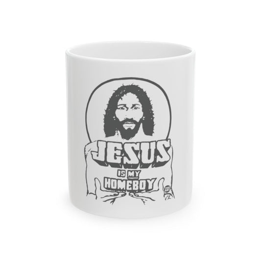 Jesus Is My Homeboy Mug with Unique Design for Fans