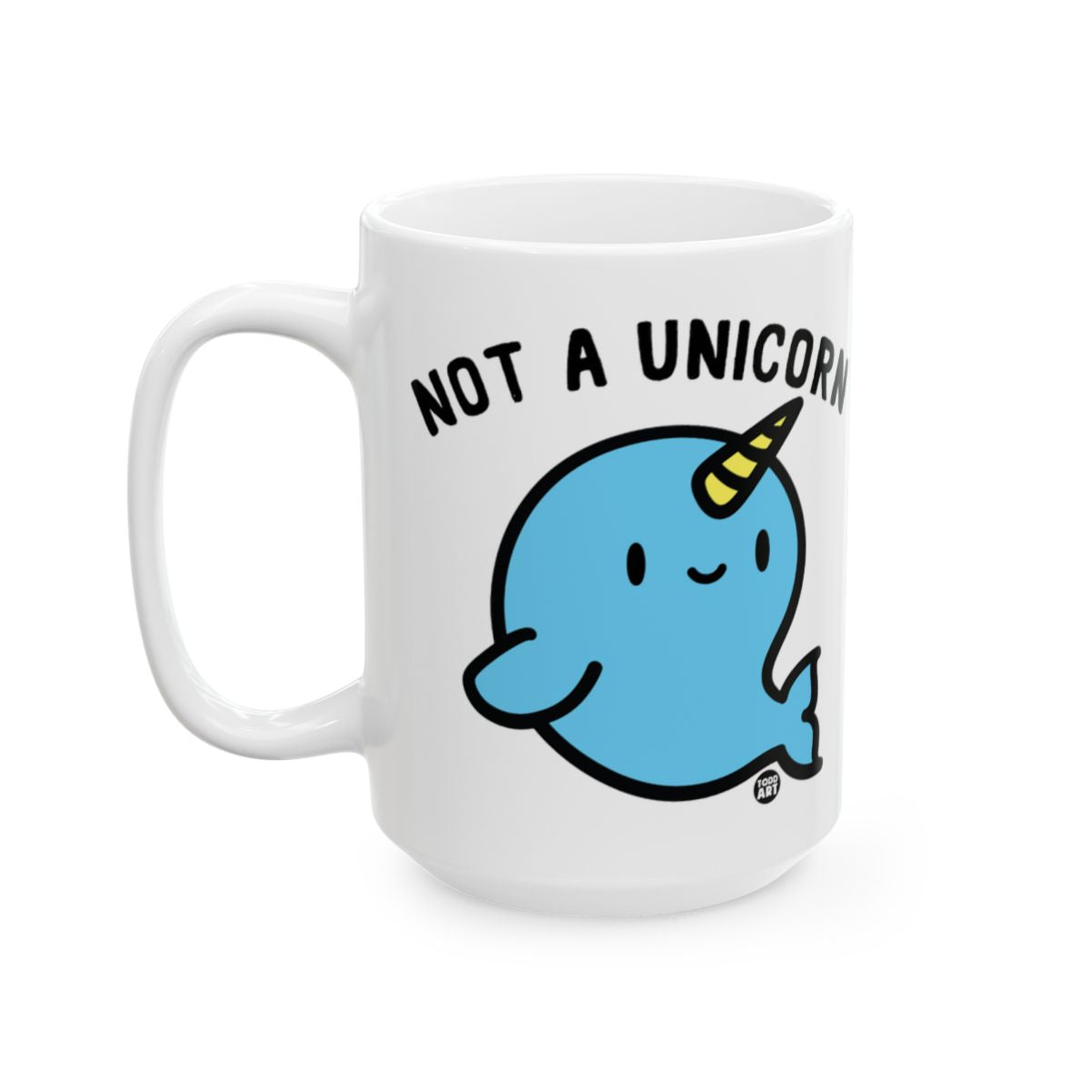 Cute Not A Unicorn Narwhal Mug for Fun Beverages