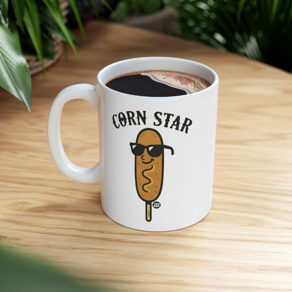 Corn Star Funny Coffee Mug Perfect for Morning Drinks