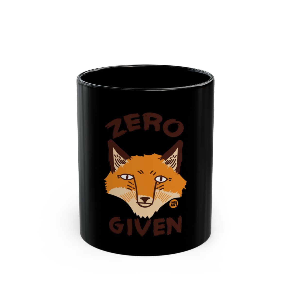 Zero Given Fox Design Coffee Mug