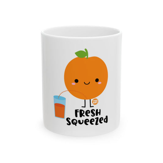 Fresh Squeezed Cute Orange Mug for Coffee Lovers