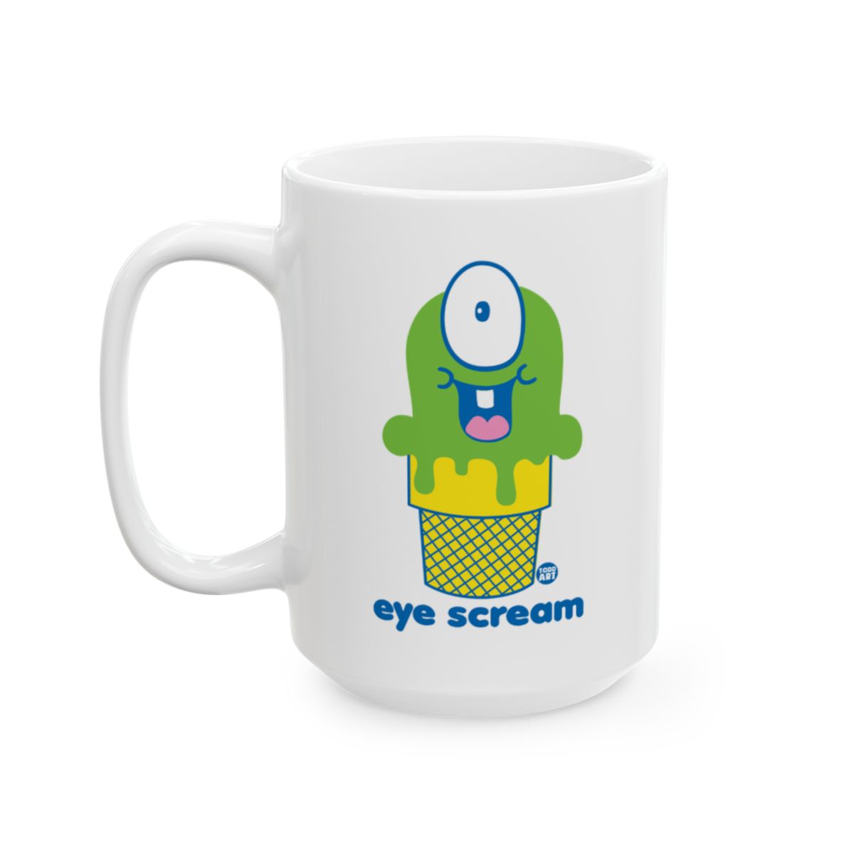 Eye Scream Ice Cream Monster Mug for Fun Sipping