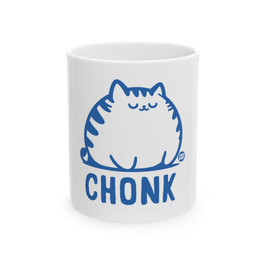 Cute Chonk Cat Graphic Design Printed Mug