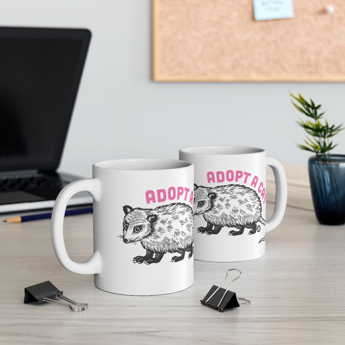 Adopt A Capybara Motivational Animal Coffee Mug