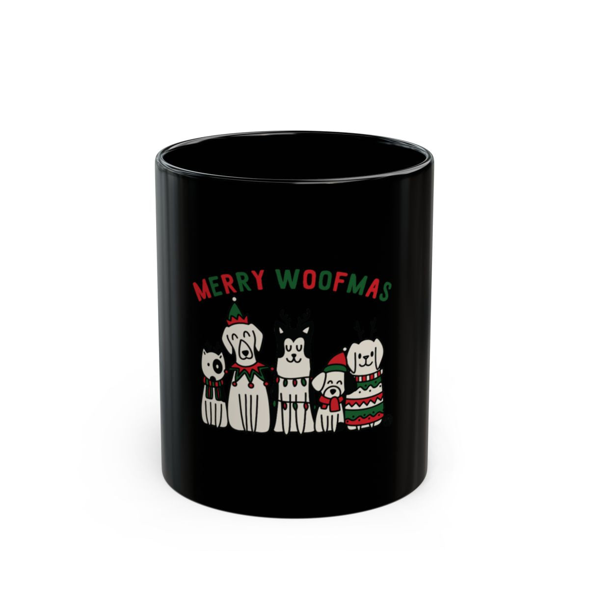 Merry Woofmas Dog Holiday Mug Perfect Gift