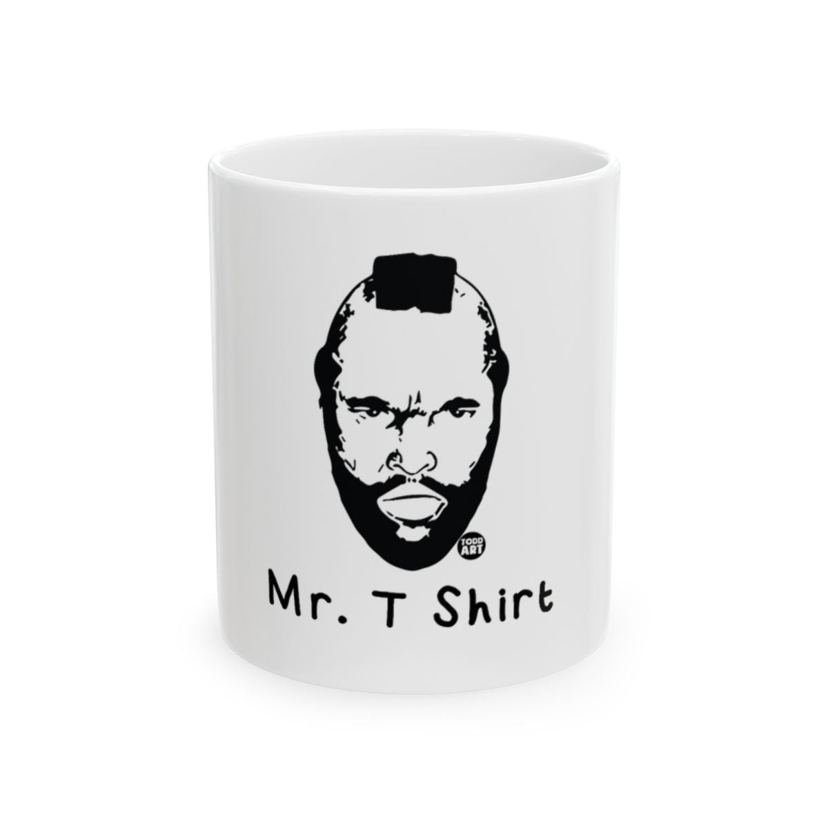 Mr. T Shirt Icon Mug with Fun Design