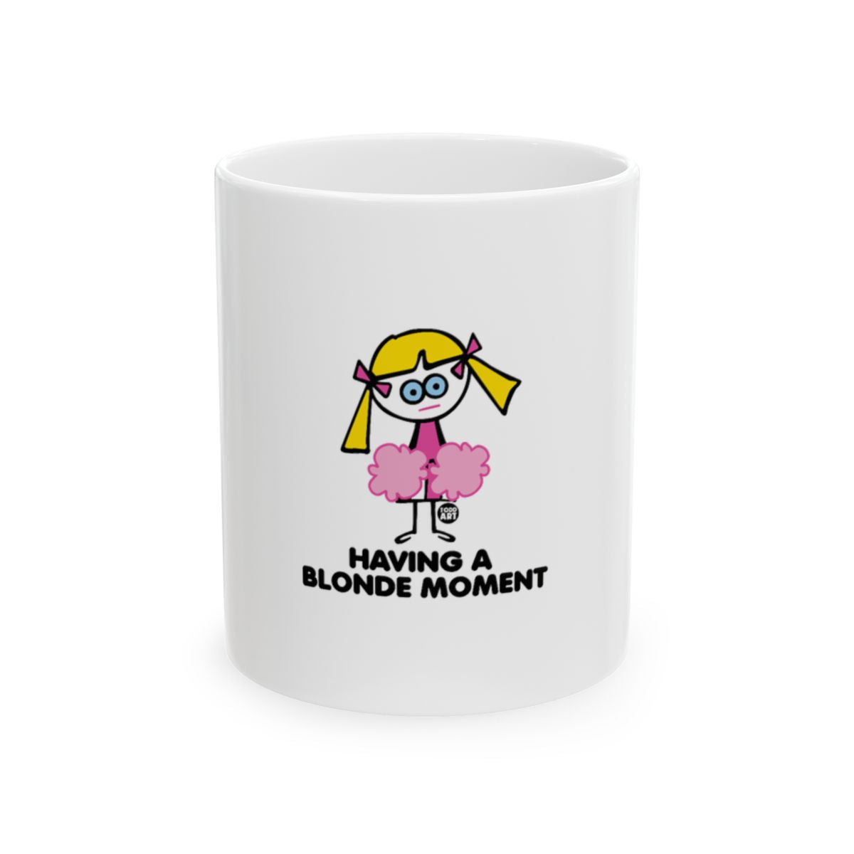 Having a Blonde Moment Funny Coffee Mug Product