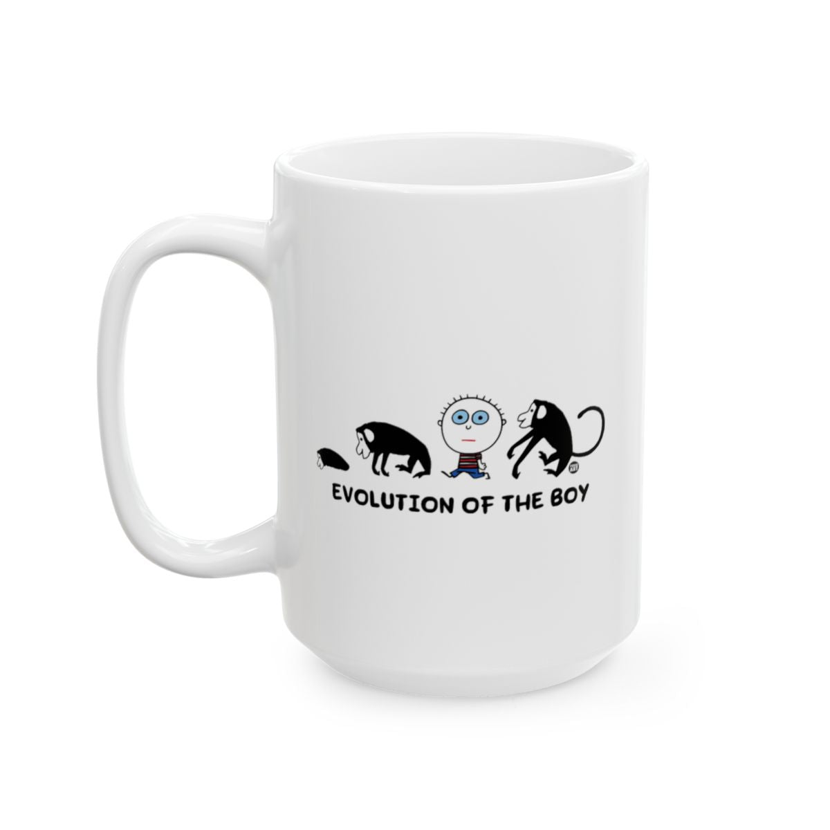 Evolution Of The Boy Funny Graphic Mug Product