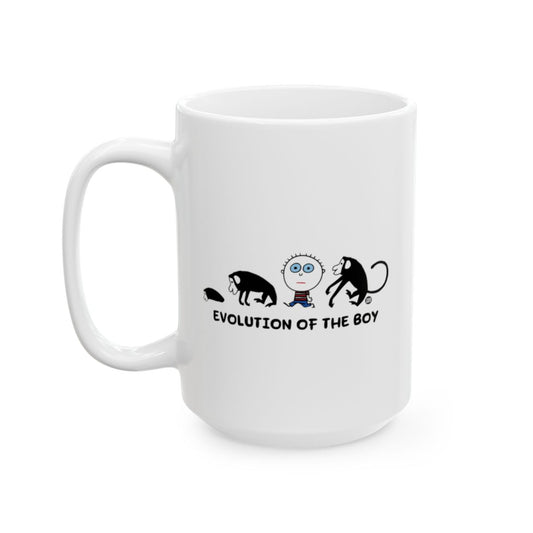 Evolution Of The Boy Funny Graphic Mug Product