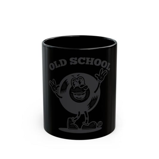 Nostalgic Retro Old School Cartoon Black Mug Product