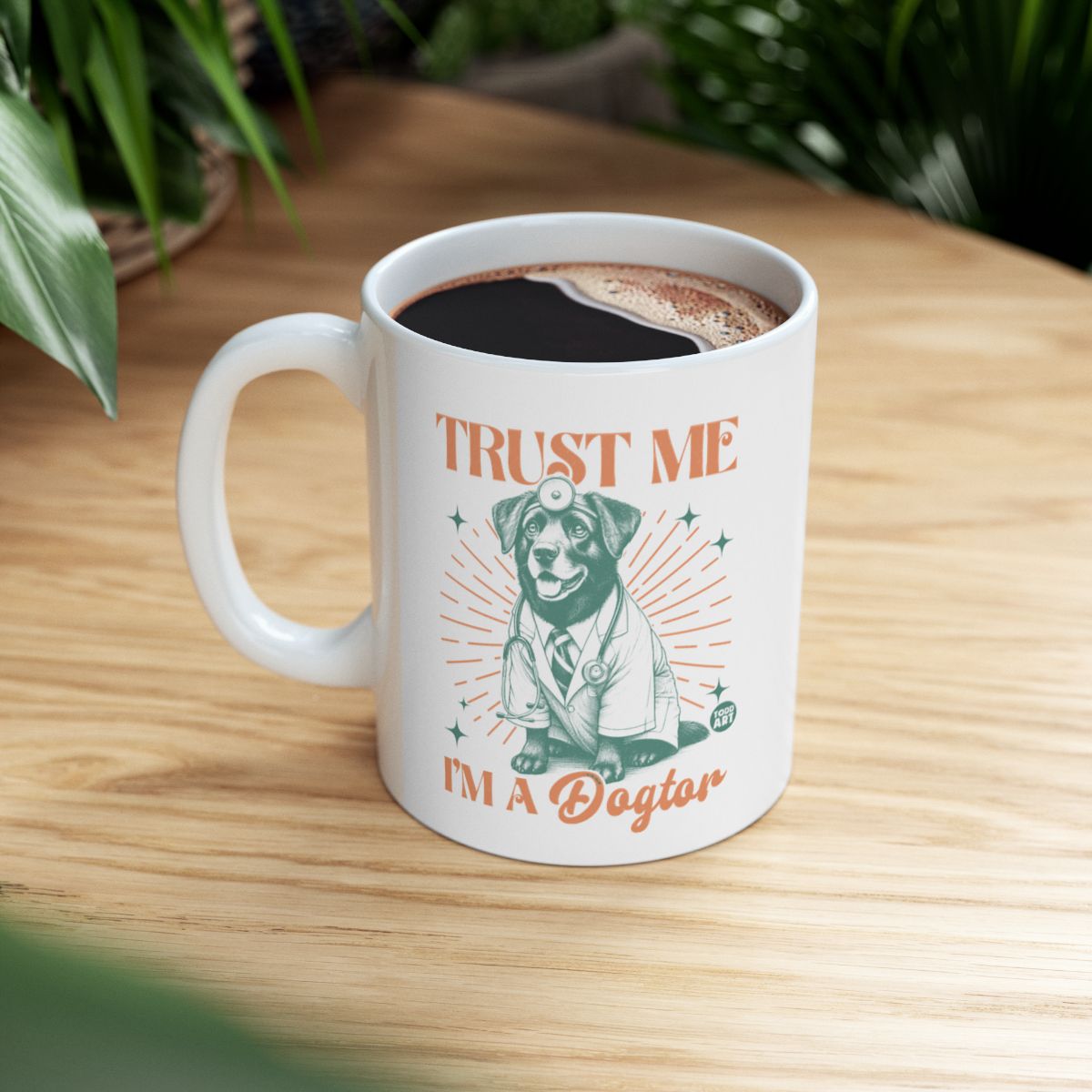 Trust Me I'm a Dogtor Coffee Mug for Pet Lovers