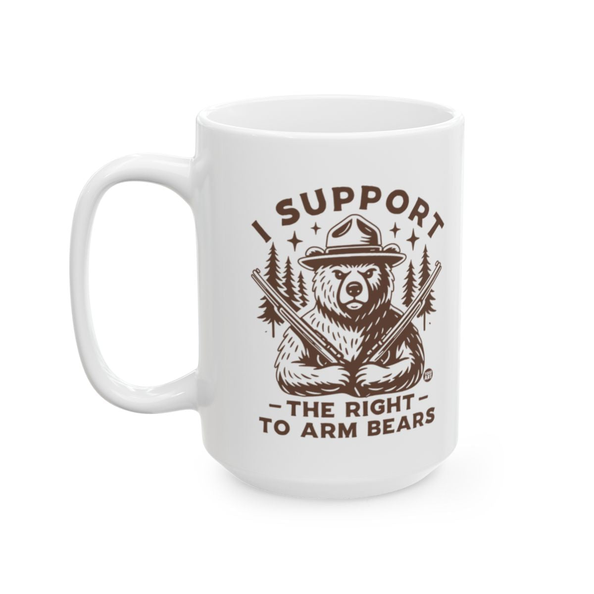 I Support The Right to Arm Bears Mug Design Product