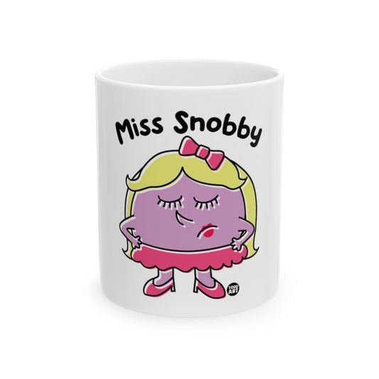 Miss Snobby Character Design Mug