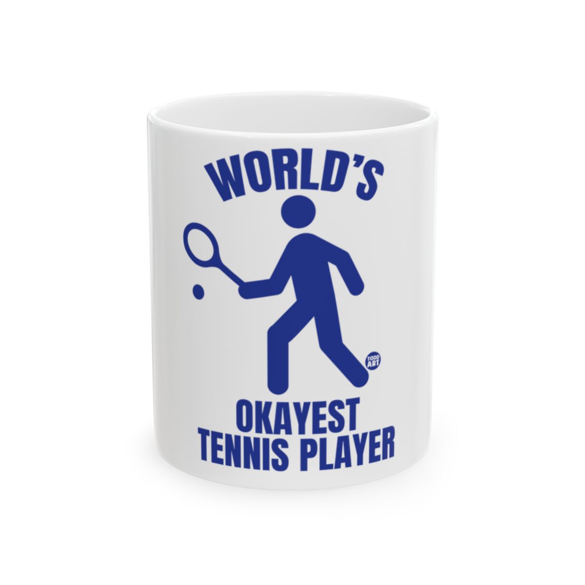 World's Okayest Tennis Player Mug