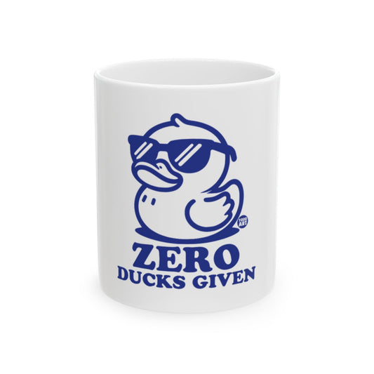 Zero Ducks Given Funny Coffee Mug