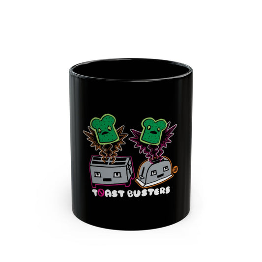 Fun Toast Busters Themed Mug for Breakfast Lovers
