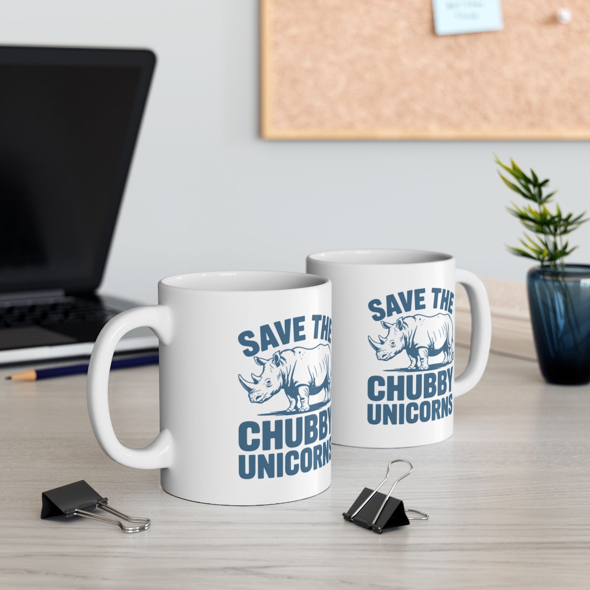 Save The Chubby Unicorns Coffee Mug for Fun Drinkware