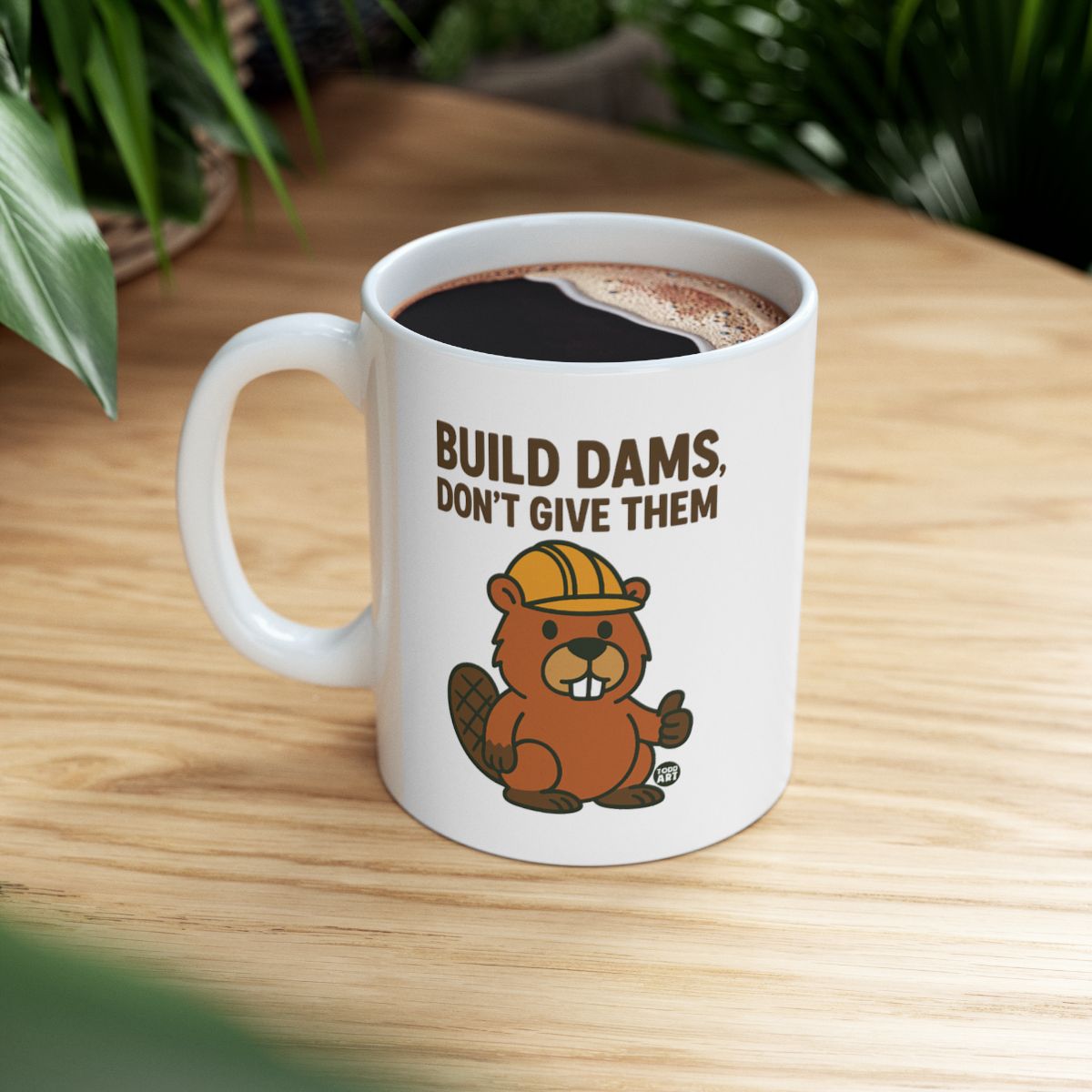 Build Dams Don't Give Them Mug