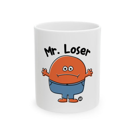 Mr. Loser Funny Character Mug for Coffee Lovers