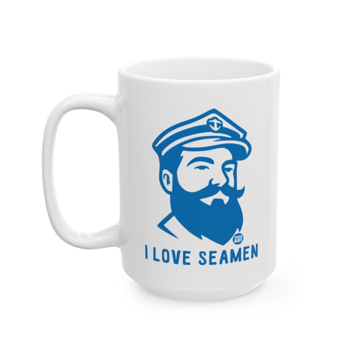 Nautical Themed I Love Seamen Coffee Mug