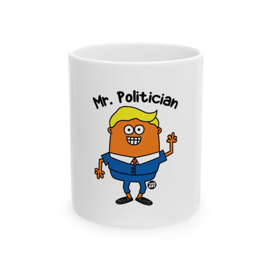 Mr. Politician Cartoon Character Ceramic Mug Product